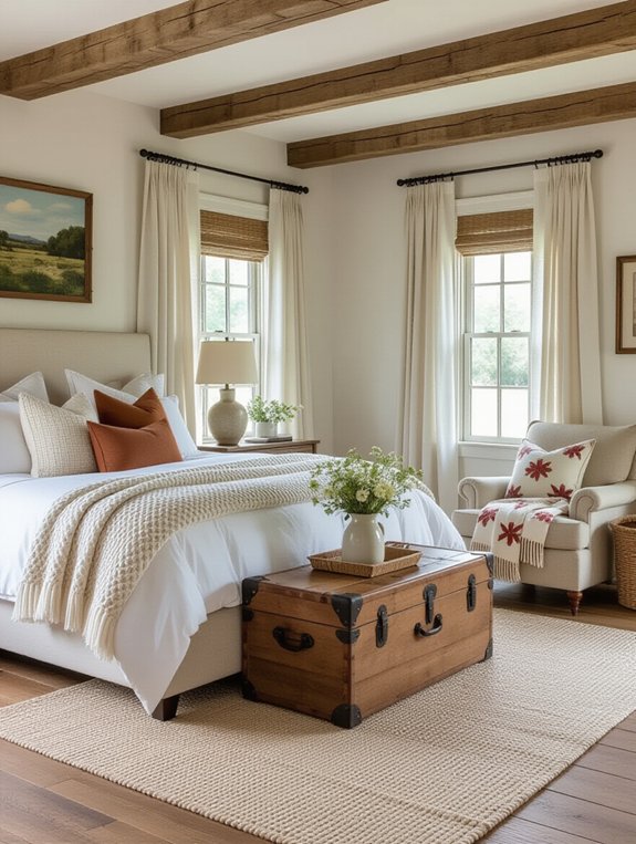 cozy rustic farmhouse retreat