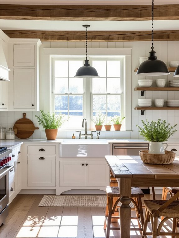 cozy rustic kitchen design