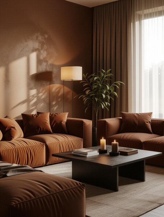 cozy warm layered lighting