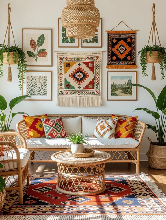 create eclectic gallery wall