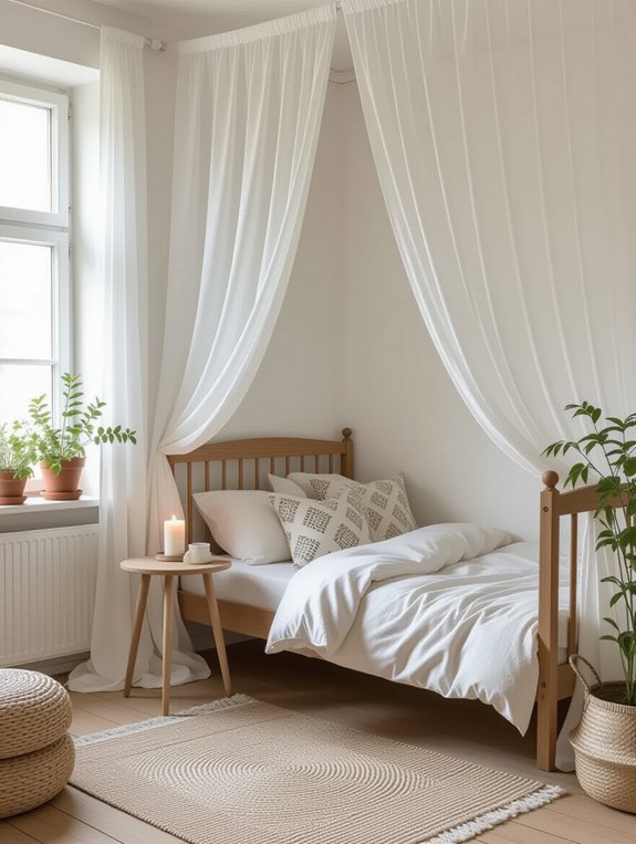 curtains for space separation