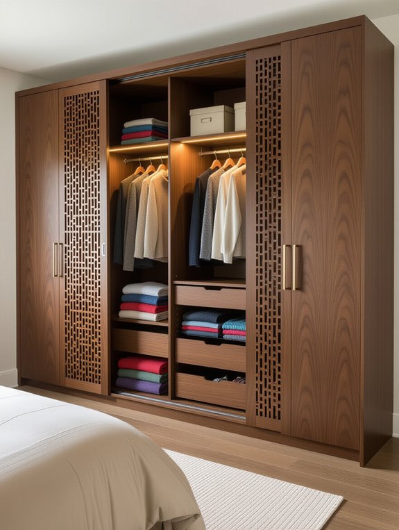 customizable bedroom storage solutions