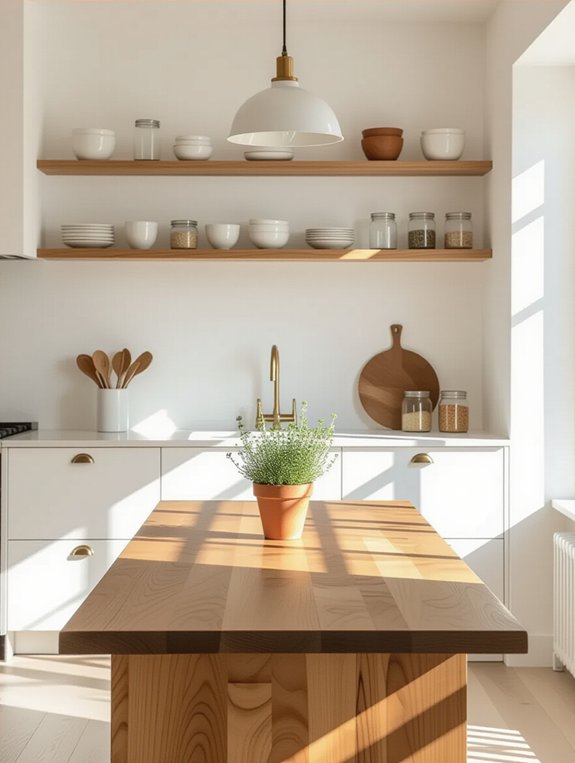 declutter for a serene kitchen