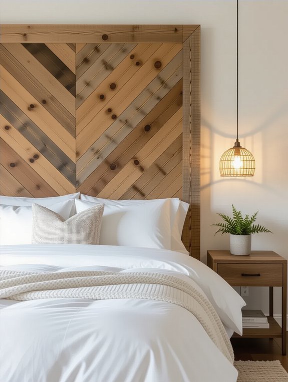 diy fabric headboard project