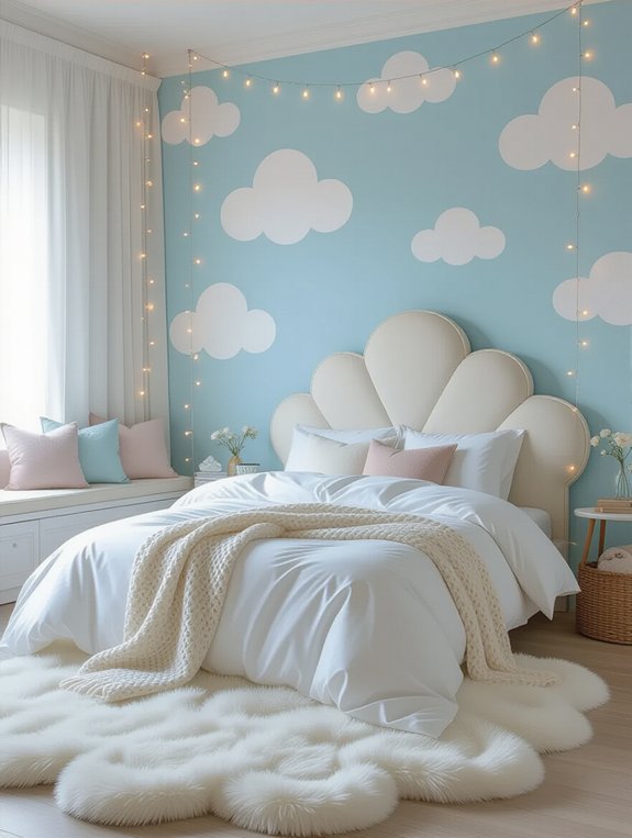 dreamy cloud themed retreat