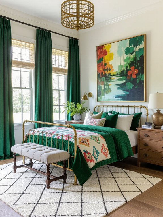 eclectic bedroom decor ideas