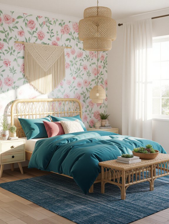 eclectic bedroom design inspiration
