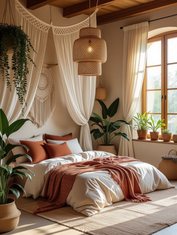 eclectic colorful artistic decor