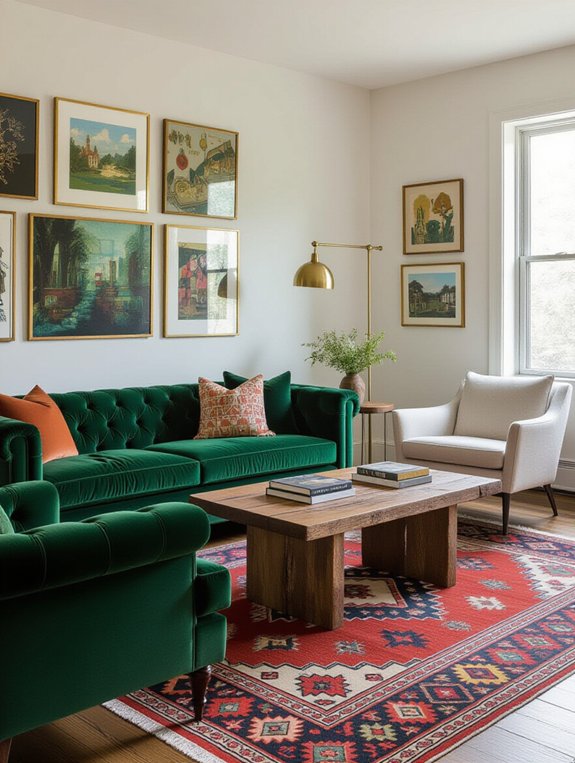 eclectic furniture style combinations