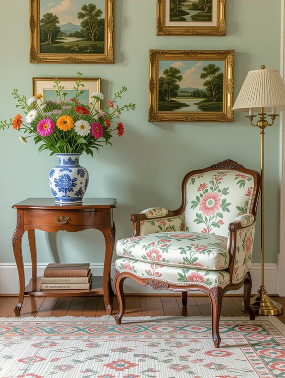 eclectic vintage charm decor