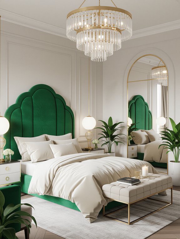 elegant luxurious bedroom design