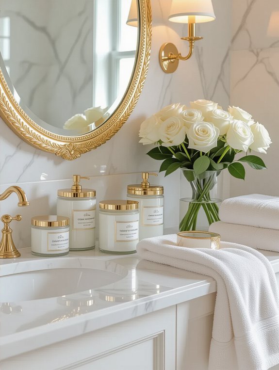 elegant marble vanity upgrade