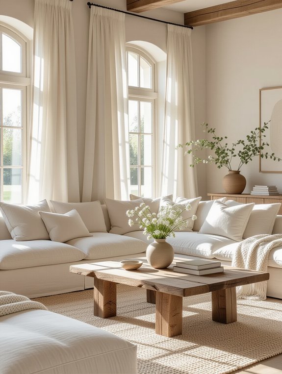 elegant soft curtain privacy