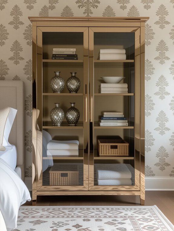 elegant storage and display