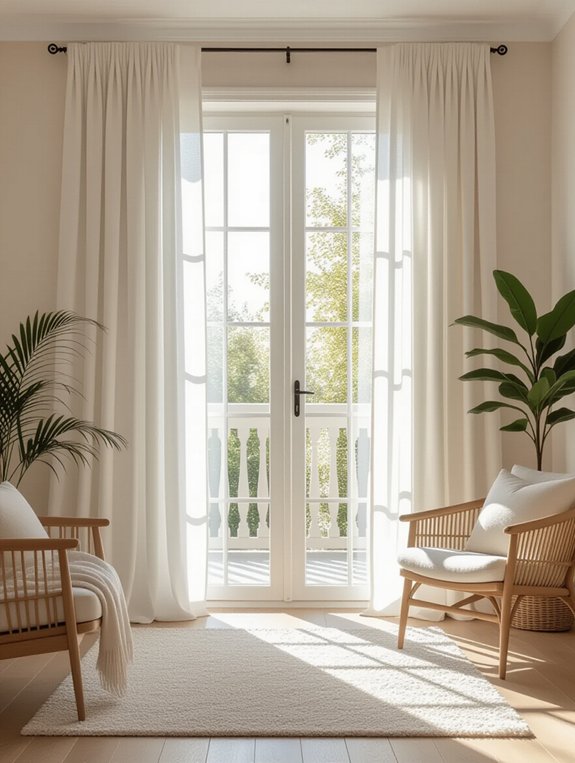 elevate curtains for spaciousness