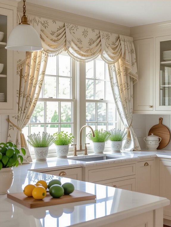 elevate kitchen window aesthetics