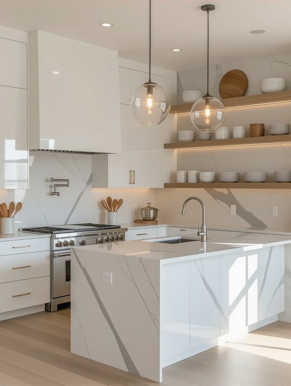 elevate kitchen with lighting