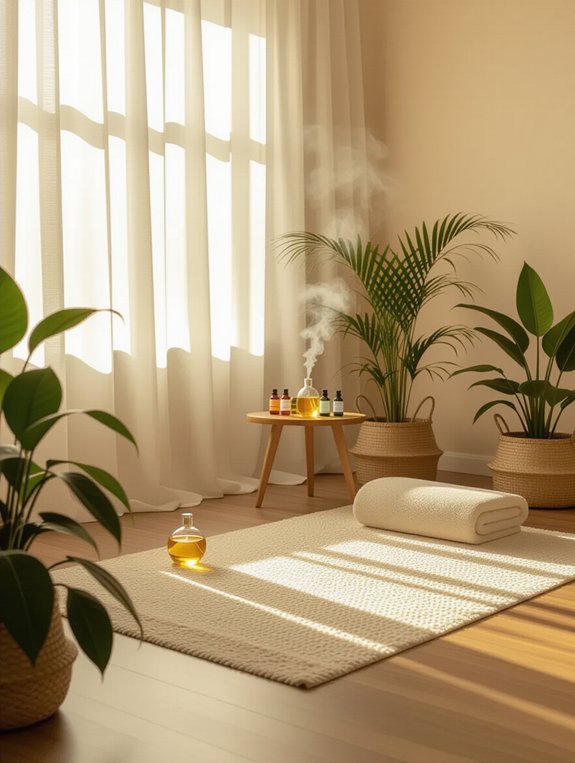 elevate meditation with essential oils