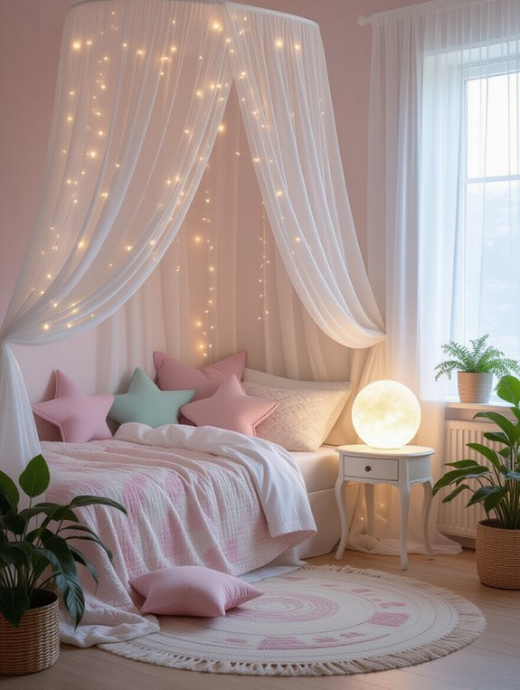 enchanted whimsical fantasy bedroom