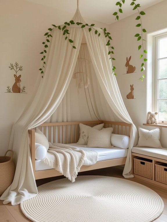 enchanting woodland nursery retreat
