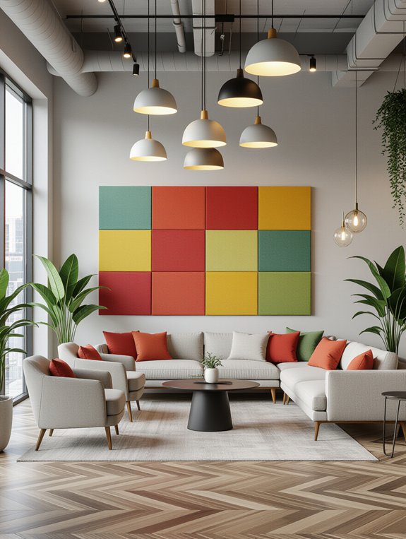 enhance focus with acoustic panels