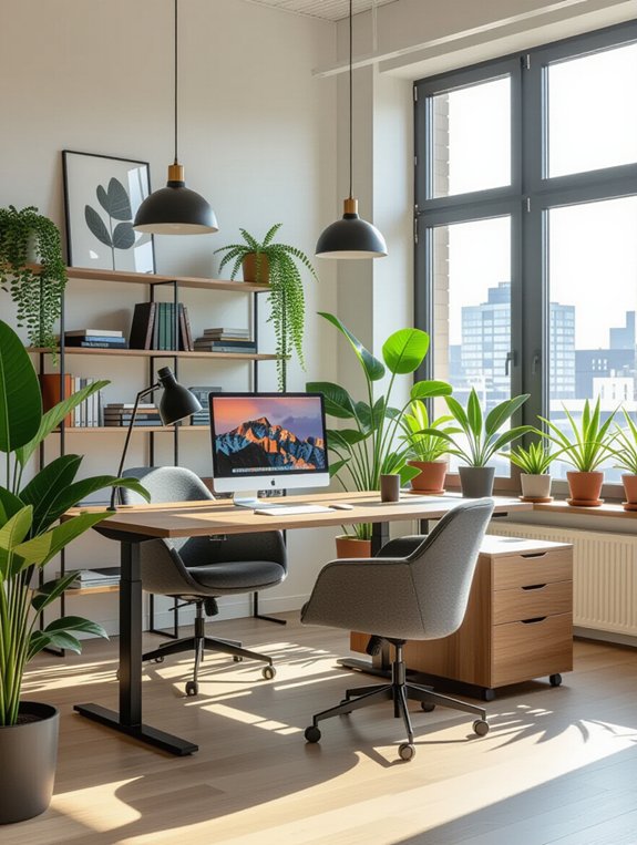 ergonomic furniture boosts productivity