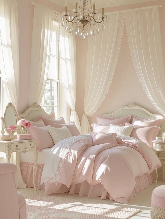 feminine pastel color palette