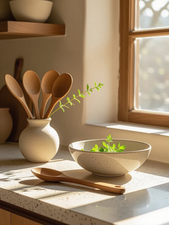 fluidity and warmth in utensils