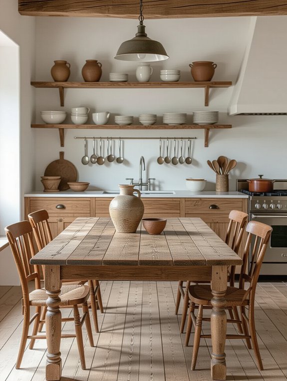 found objects as decor