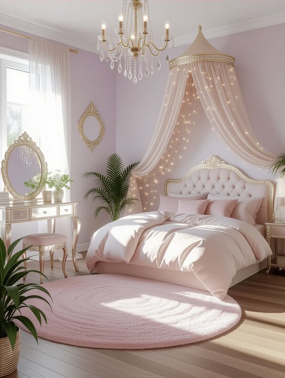 glamorous bedroom decor ideas
