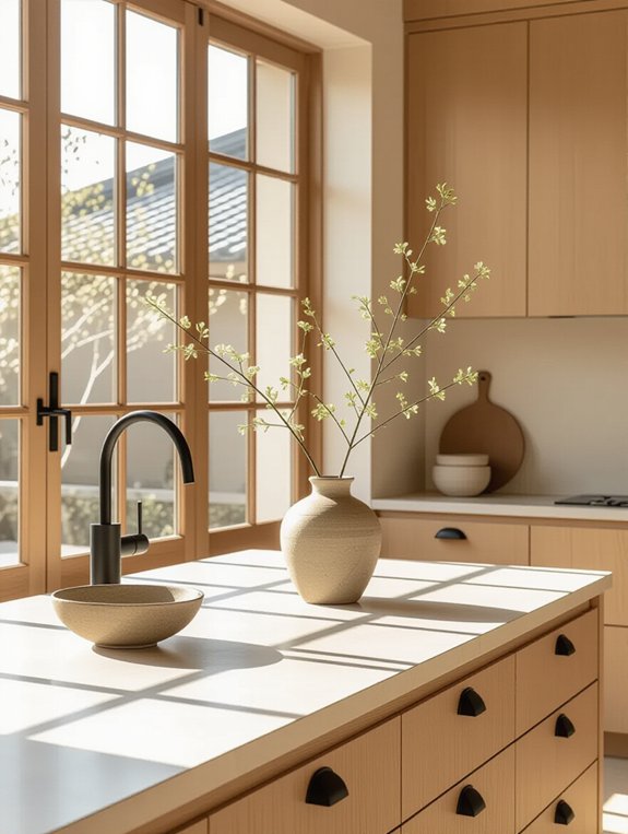 harmonious modern traditional blend