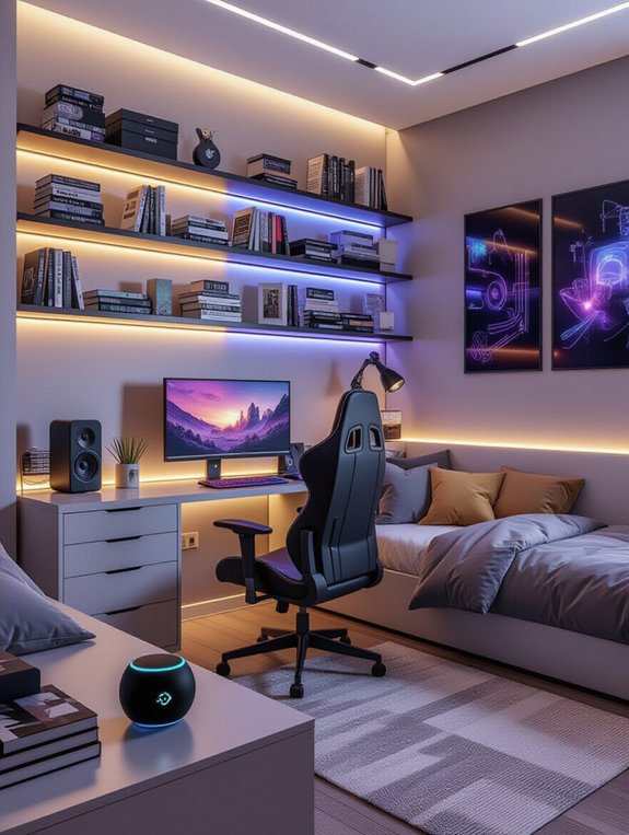 innovative tech inspired room