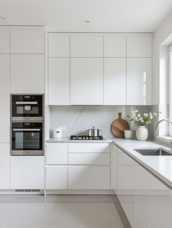 integrated appliances cohesive design