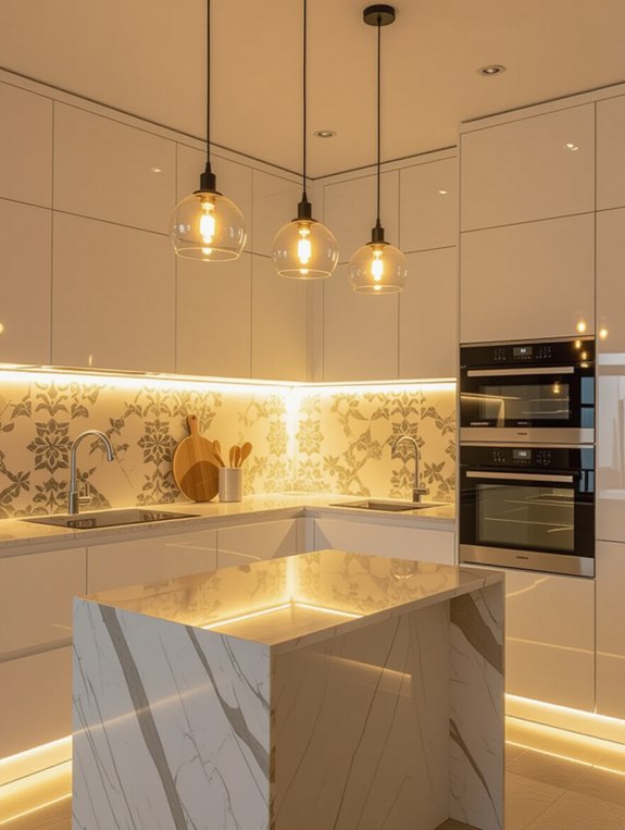 layered kitchen lighting techniques