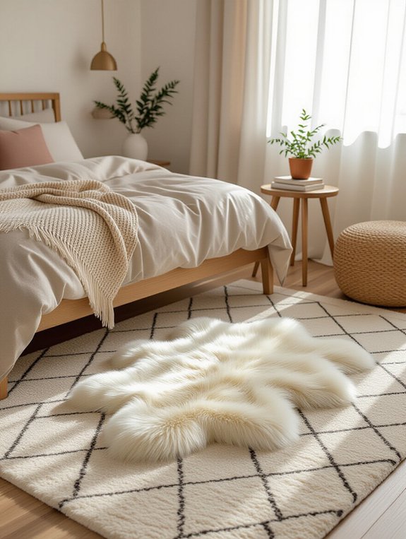 layering rugs for comfort