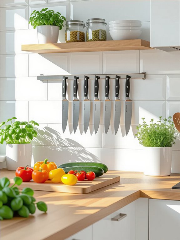 magnetic knife storage benefits