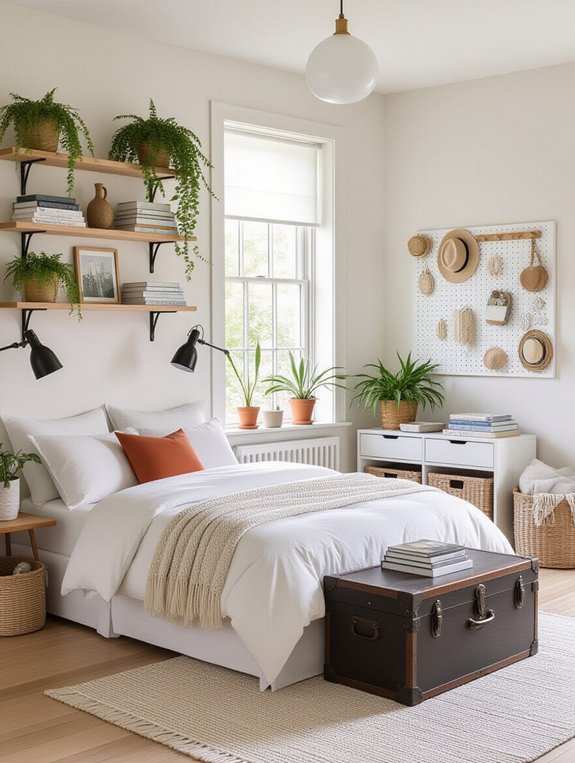 maximize bedroom storage solutions