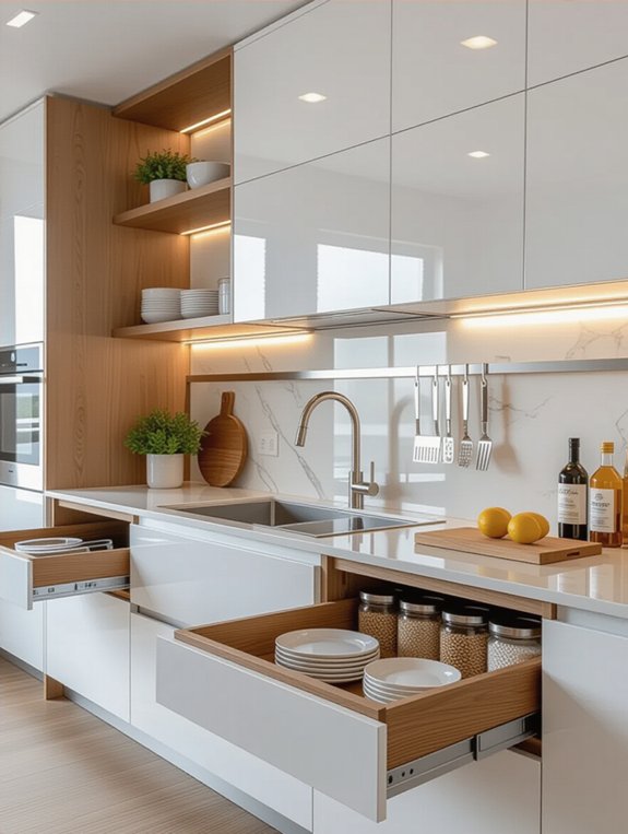 maximize kitchen storage efficiency