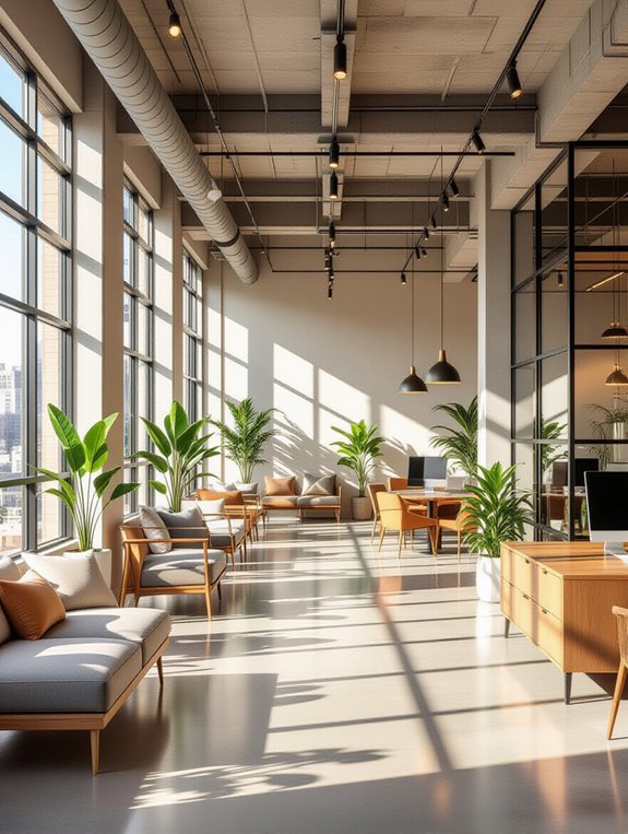 maximize natural office light