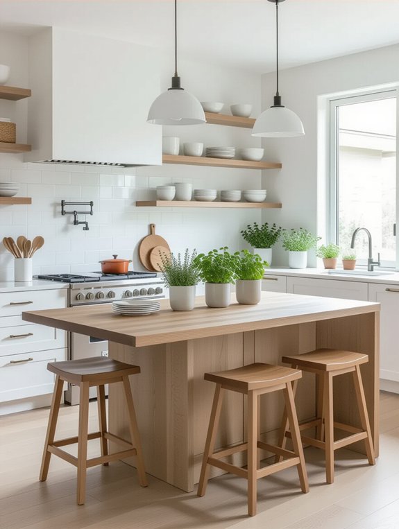 maximize small kitchen functionality