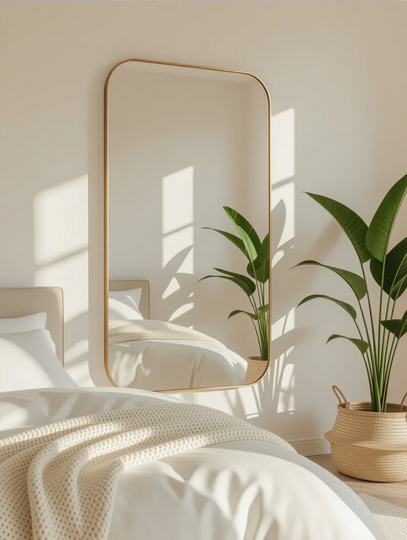 maximize space with mirrors