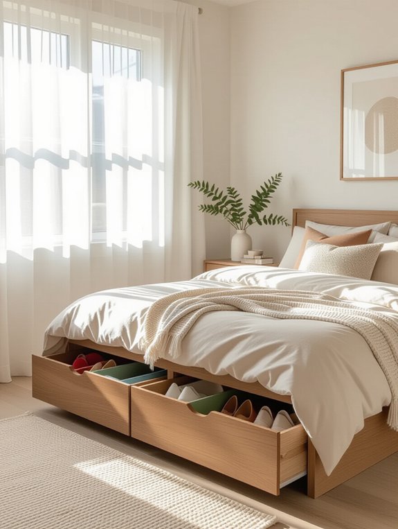 maximize space with organization