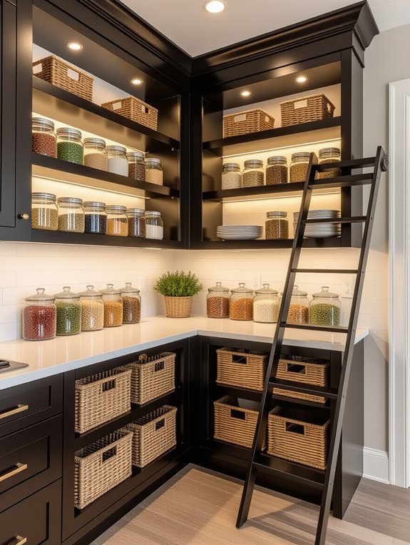 maximize storage in corners