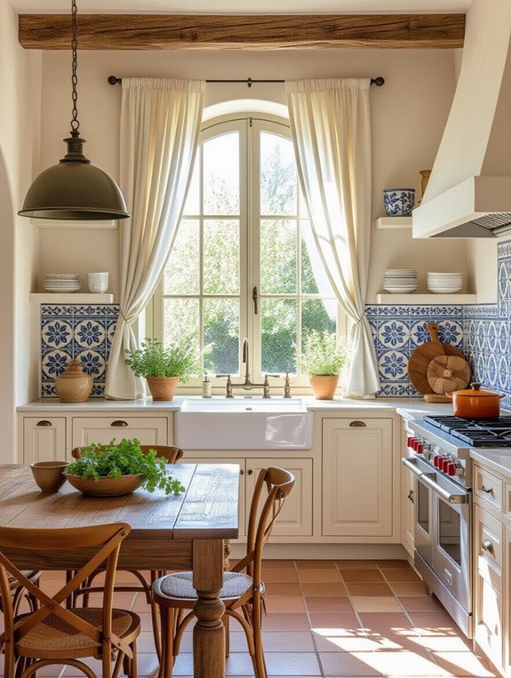 mediterranean warmth and charm