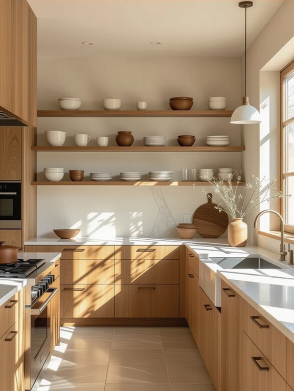 minimalist scandinavian wood design