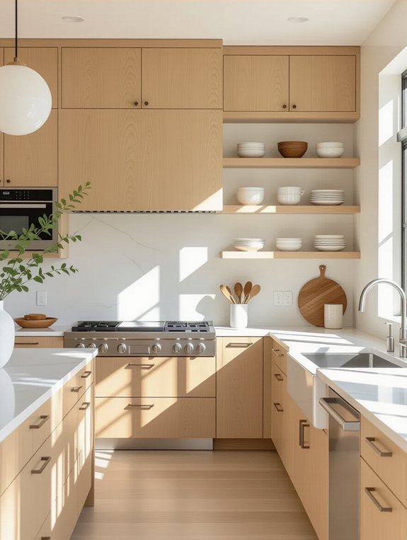 modern ash wood elegance