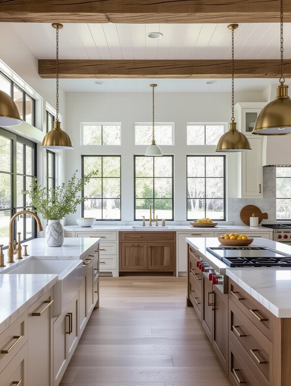 modern minimalist farmhouse kitchen