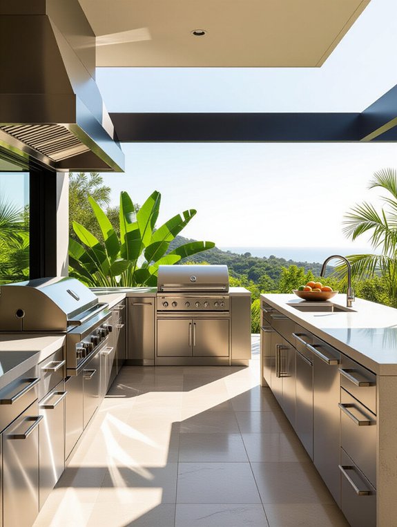 modern stainless steel elegance