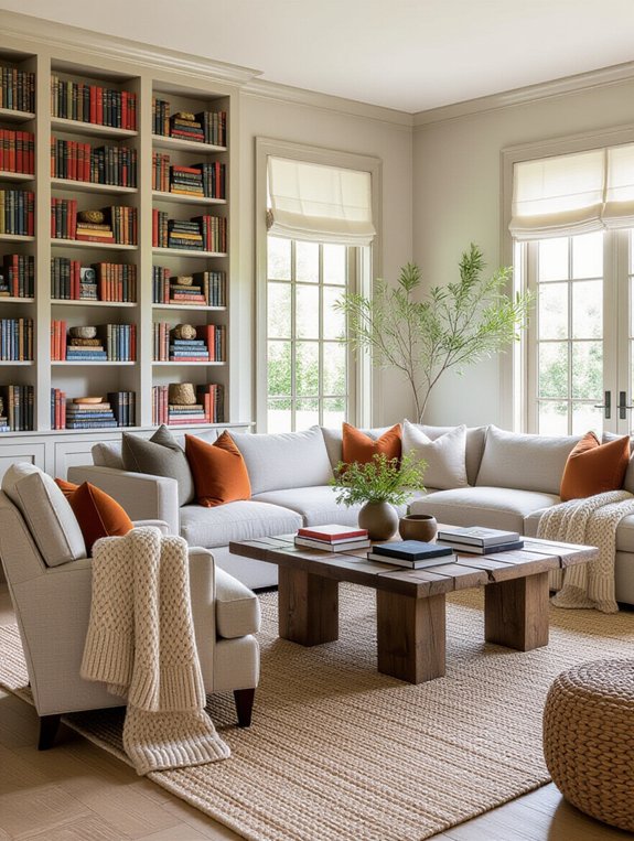 multifunctional living room zones