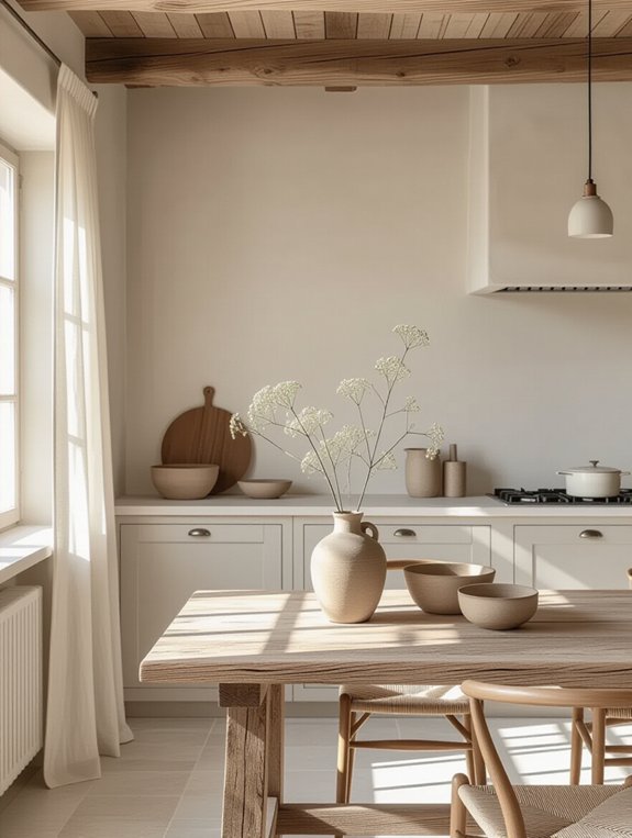 muted colors for tranquility